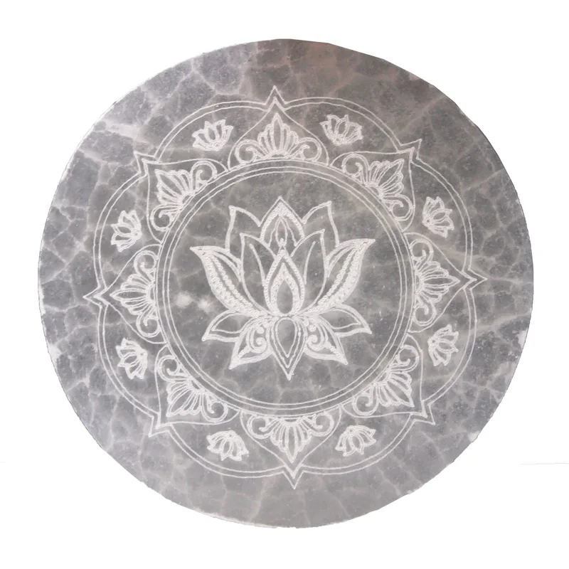 Medium Charging Plate 10cm Lotus Mandala — foto 2