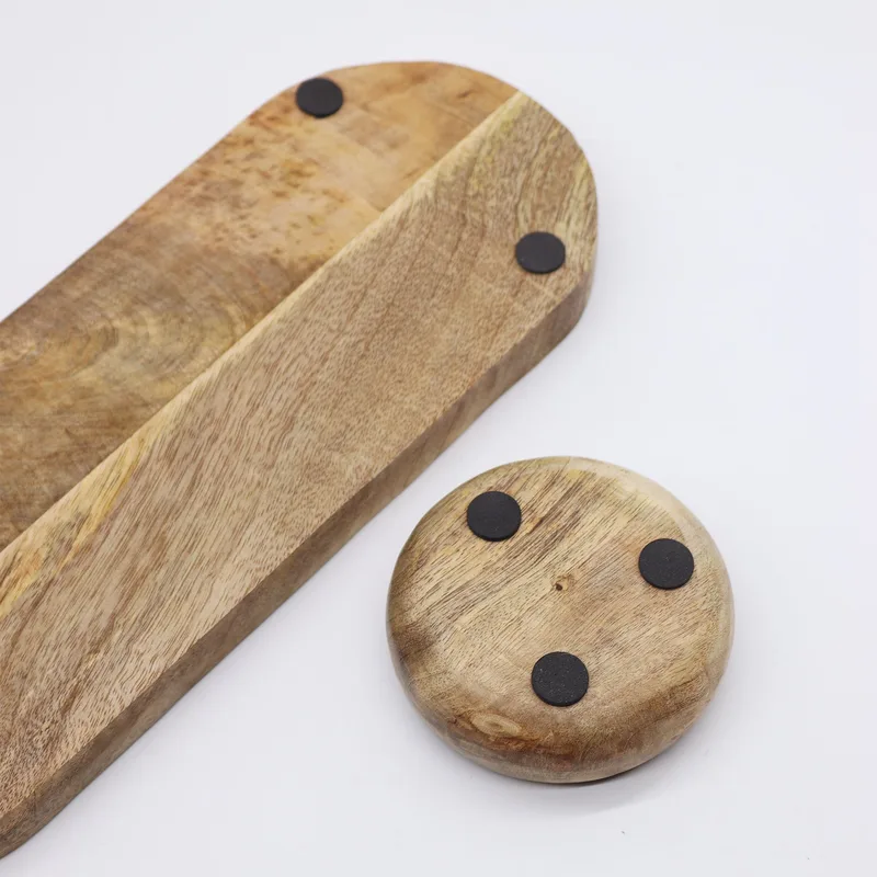 Mango Legno Tray with 3 Bowls Pretty Floral — foto 3