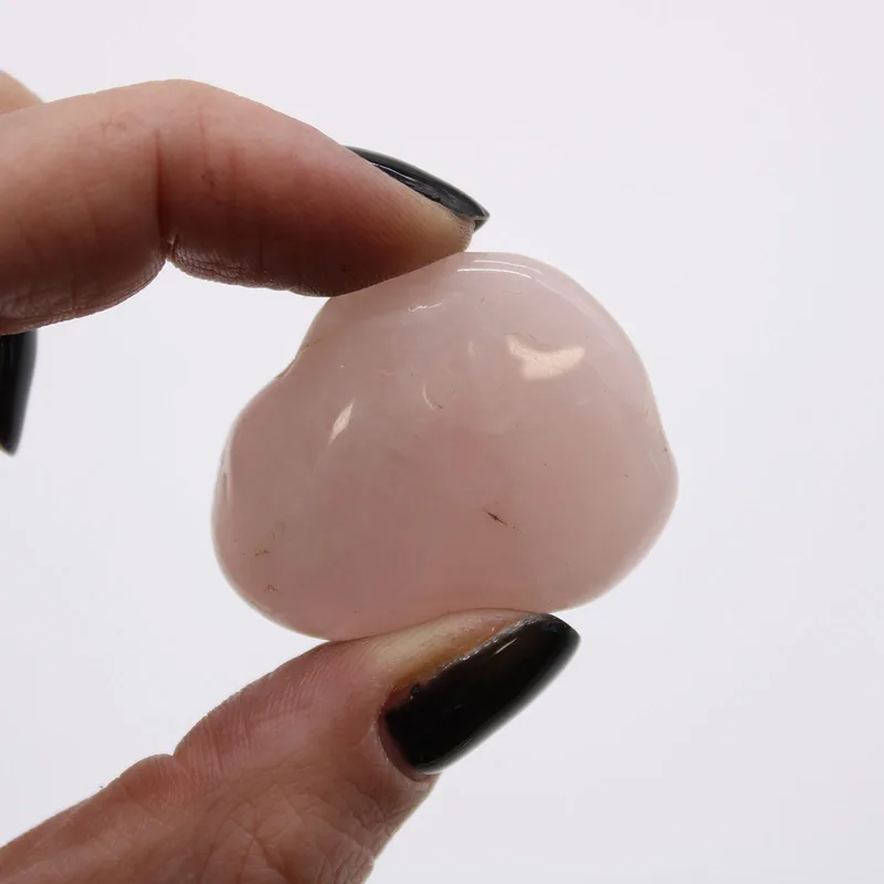Bag of 12 Medium African Tumble Stones - Rosa Quartz — foto 1
