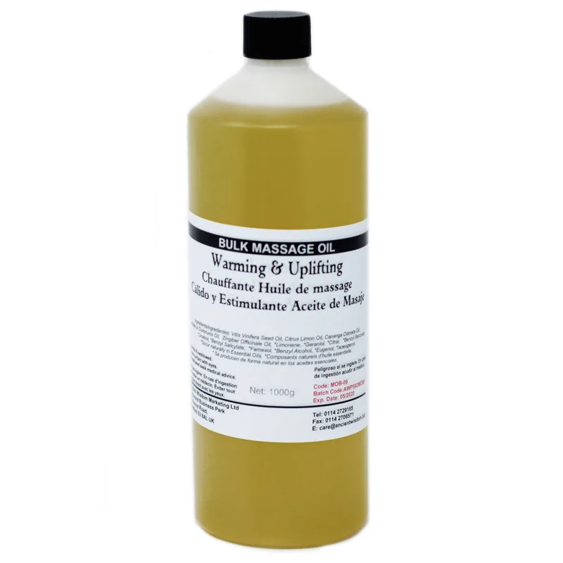 Warm and Uplifting 1Kg Massage Olio