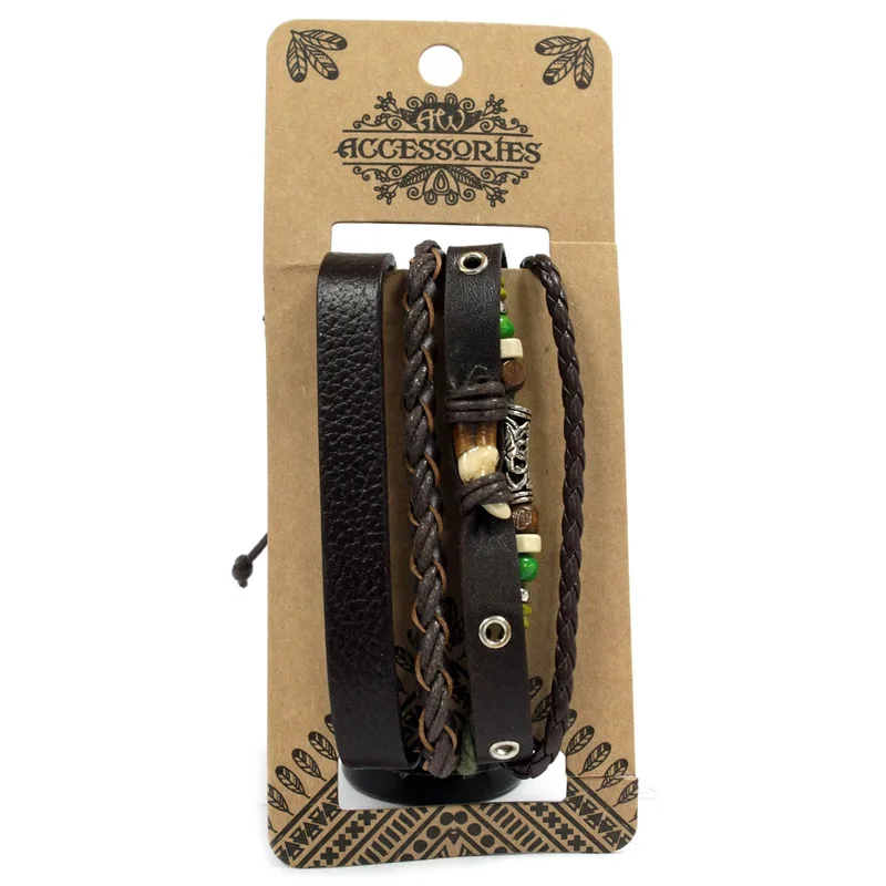 Mens Bracelet Sets - Dark & Handsome (asst) — foto 2