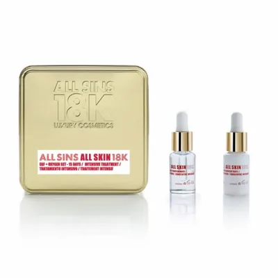 All Sins 18k All Skin Efg Oxygen 15 Days Intensive Treatment Set 2 Parti