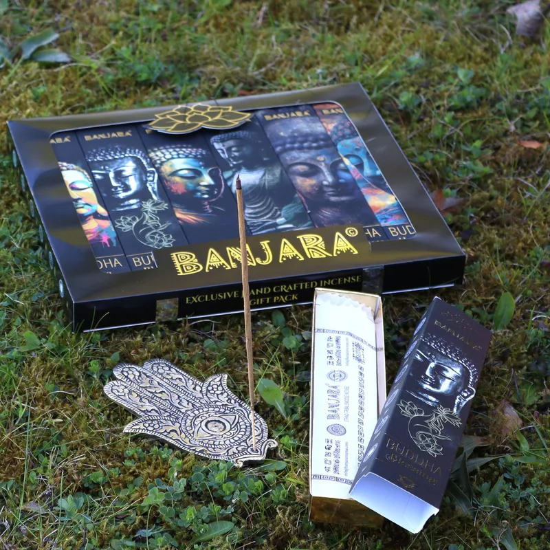 Banjara Buddha Incenso – Boxed Gift Set — foto 5