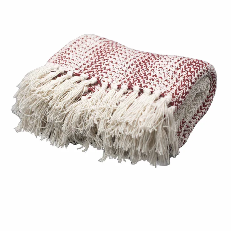 Boho Comfort Throws Ruby Two Tone — foto 5