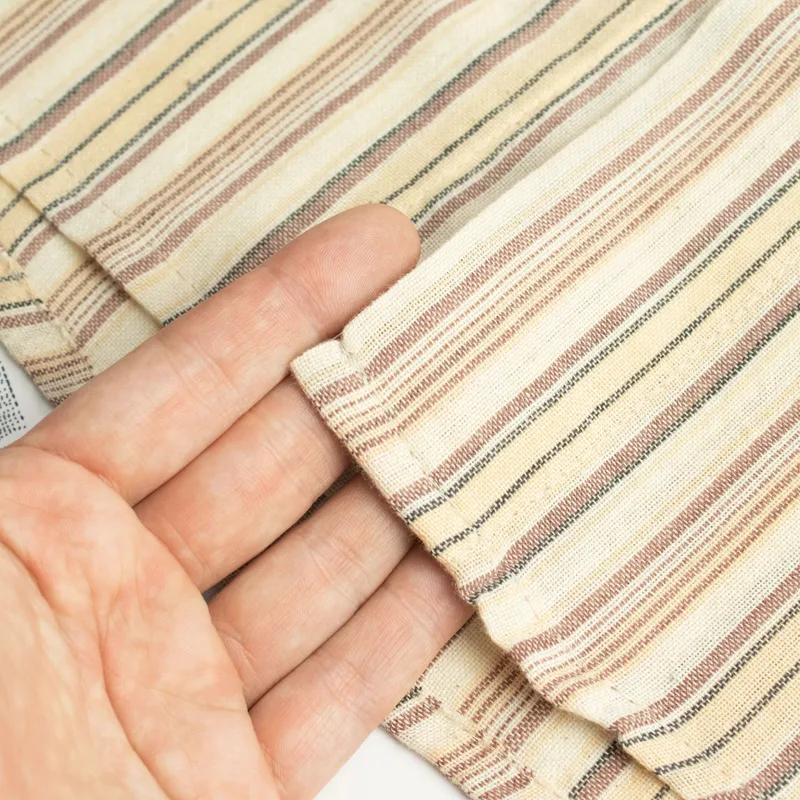 Nomad Sari Grandad Shirt Brown Beige Medium — foto 6