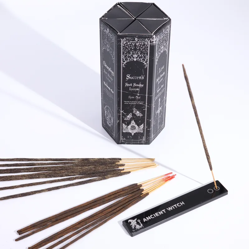 Pyramid Shape Display Incenso Set of 5 Ancient Witch Scents & Spells — foto 1