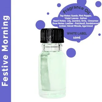 Festive Morning Profumo Olio 10ml Bianco Label — foto 6
