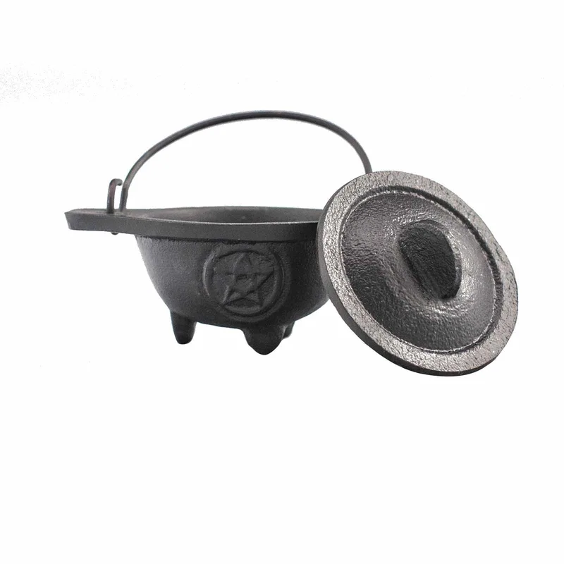 Cast Iron Cauldron with Pentagon 5x9cm — foto 1
