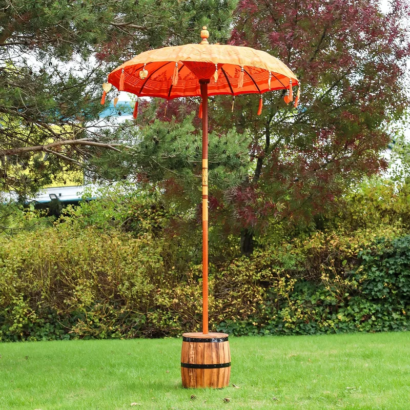 Bali Patio Parasol - Cotton - Arancia Decor - 1.5m — foto 3