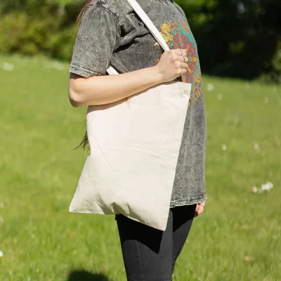 Nomad Sari Iconic Toni Tote Bag - Unprinted - Naturale 10oz — foto 3