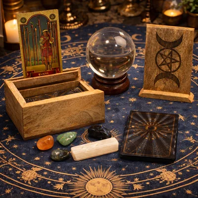 Small Tarot Scatola with Card Porta — foto 5