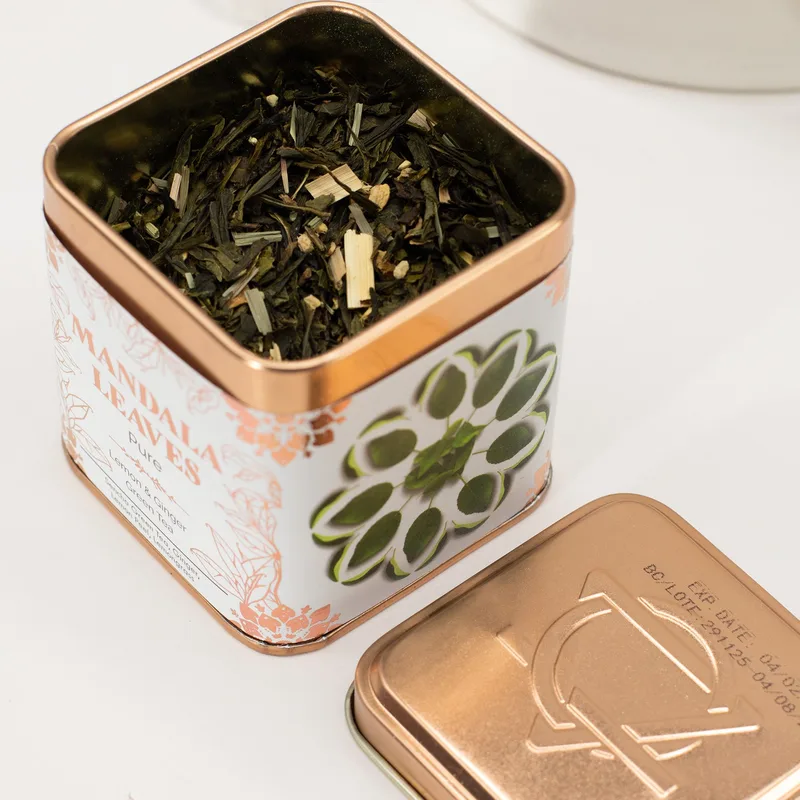 50g Tè Verde Classico Ecologico alla Menta e Limone e Zenzero — foto 2