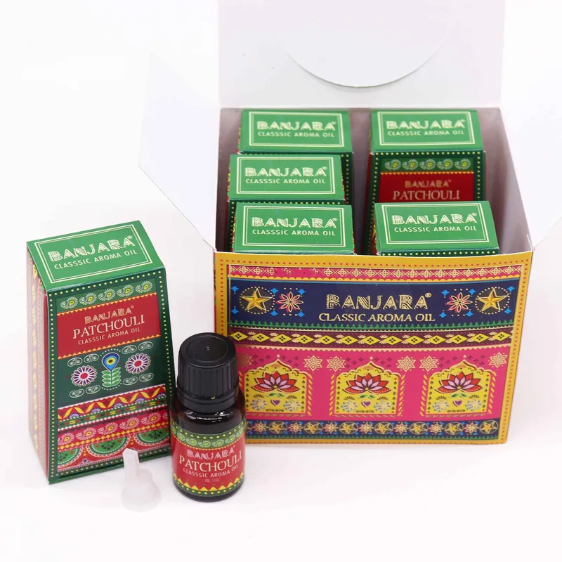 Banjara Indian Profumo Olio 10ml - Pathchouli