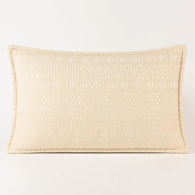 Classic Cushion Cover - Soft Stone- 30x50cm - Lumber Style