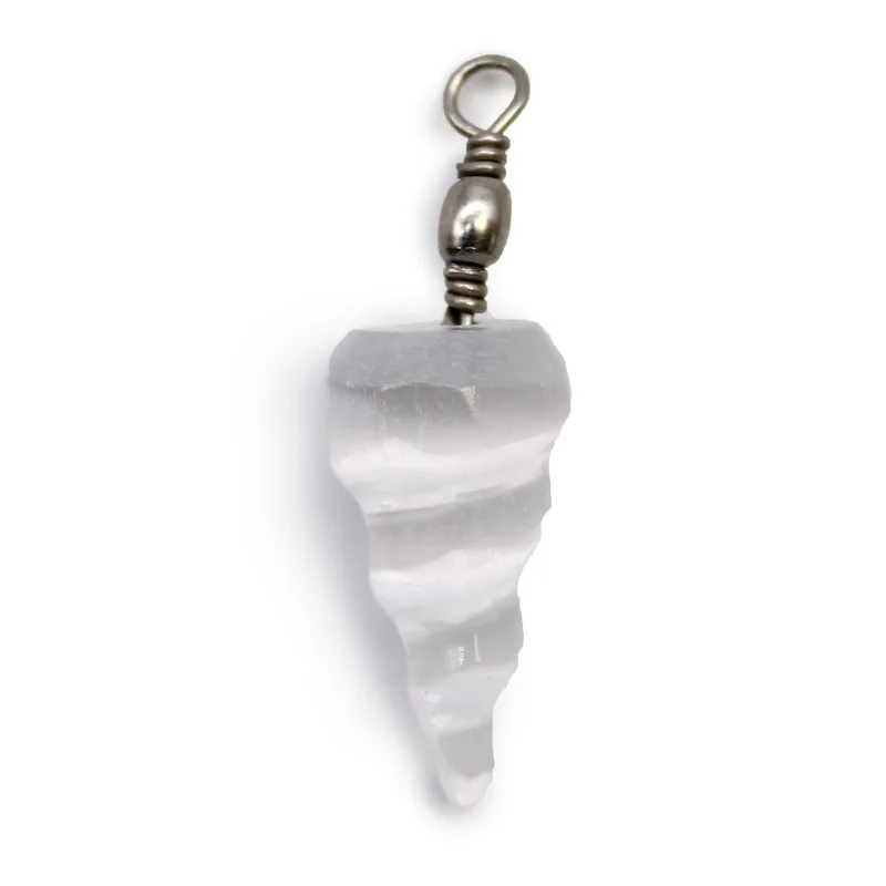 Selenite Spiral Pendant — foto 5