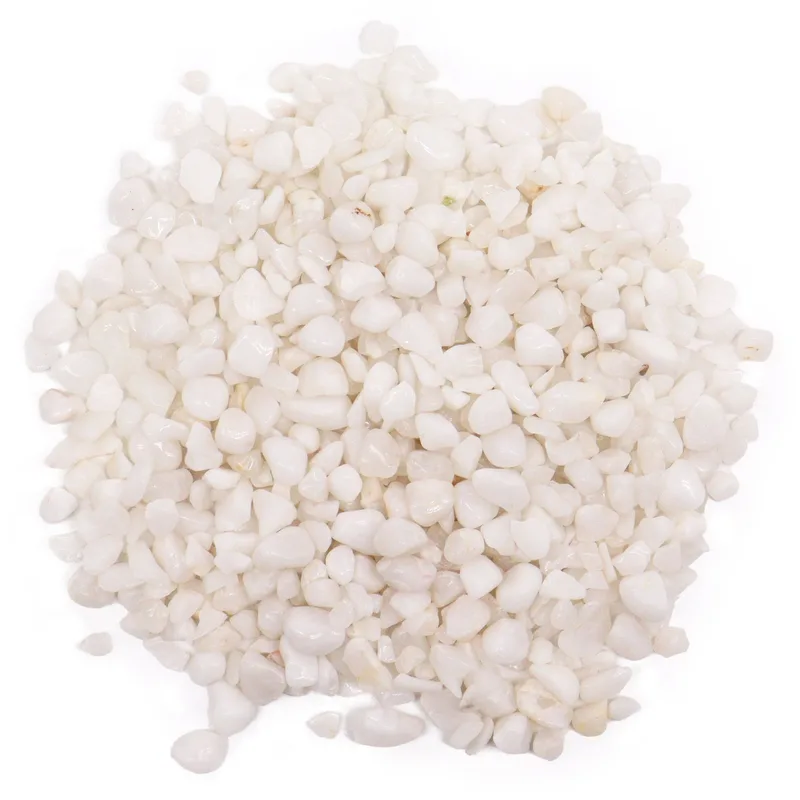 Bianco Quartz Gemstone Chips Bulk 1KG — foto 3