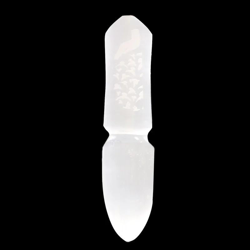 Selenite Ritual Knife Releasing Bonds — foto 1