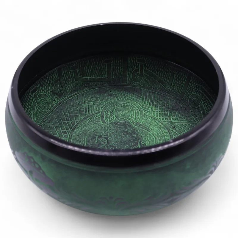 Extra Loud Mushroom Singing Bowl Moss Verde — foto 6
