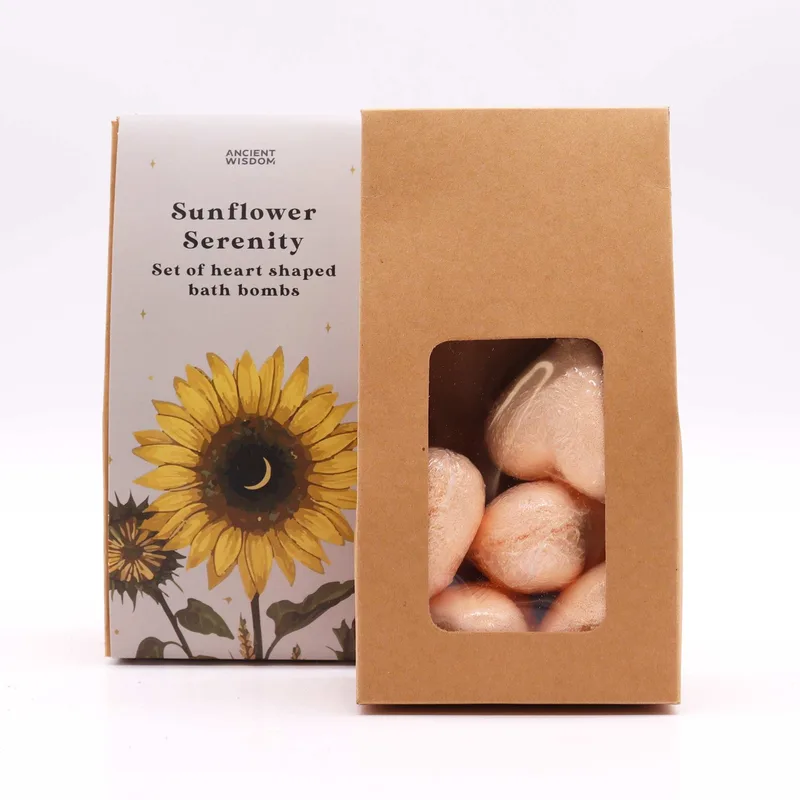 Sunflower Serenity Bagno Heart Gift Set — foto 2