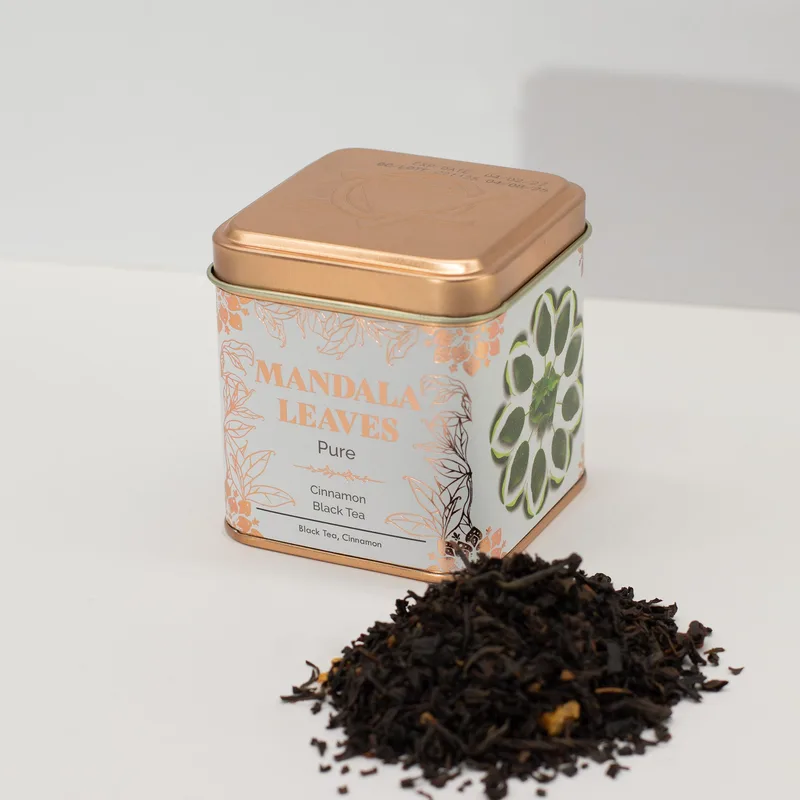 50g Organic Cannella Nero Tè — foto 1