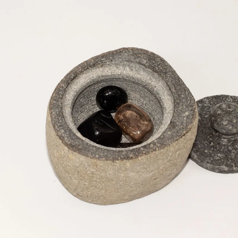 Naturale Riverstone Grounding Pot Small — foto 3
