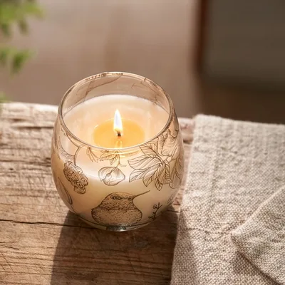 Small Glass Jar Candele - Drawn by Flame — foto 5