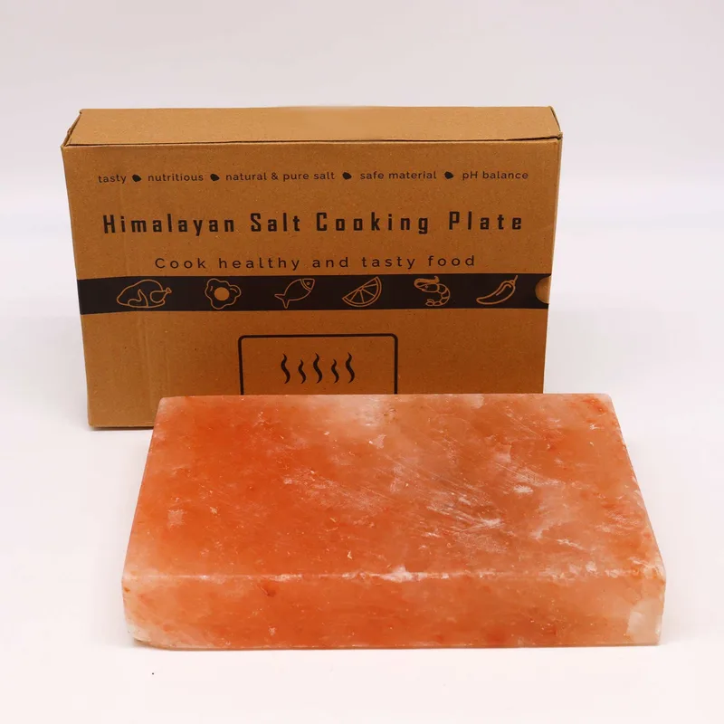 Himalayan Salt Cooking Plate Rectangle 30x20x5cm — foto 1