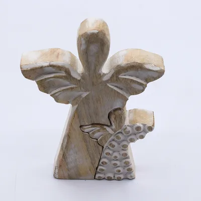 Mango Legno Angel in Angel - Whitewash
