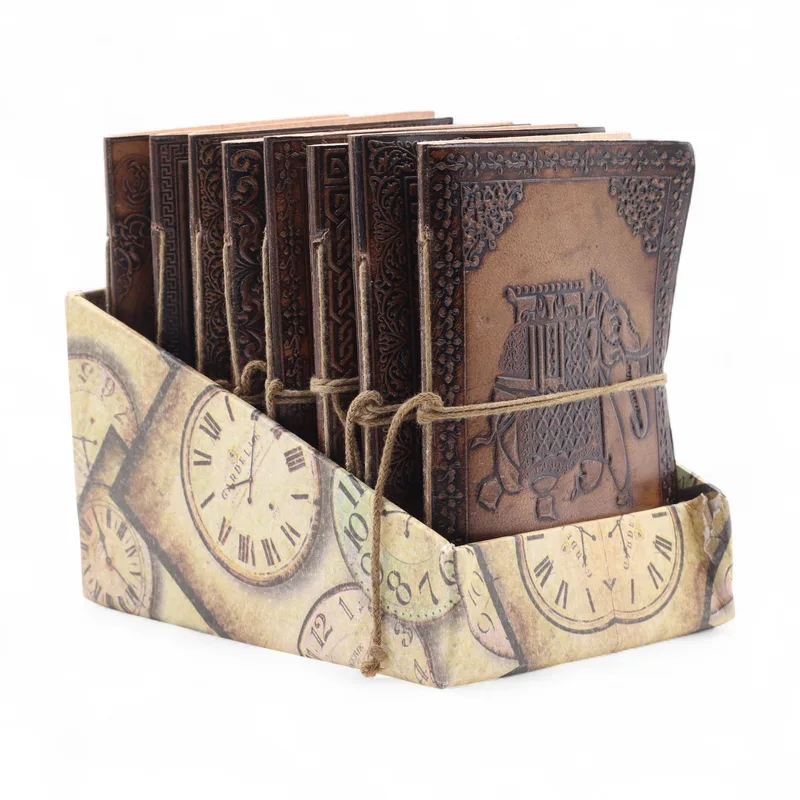 Assorted Esoteric Leather Notebooks 15x11.5 cm — foto 4