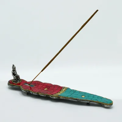 Buddha Long Dagger Tibetan Incenso Porta — foto 3