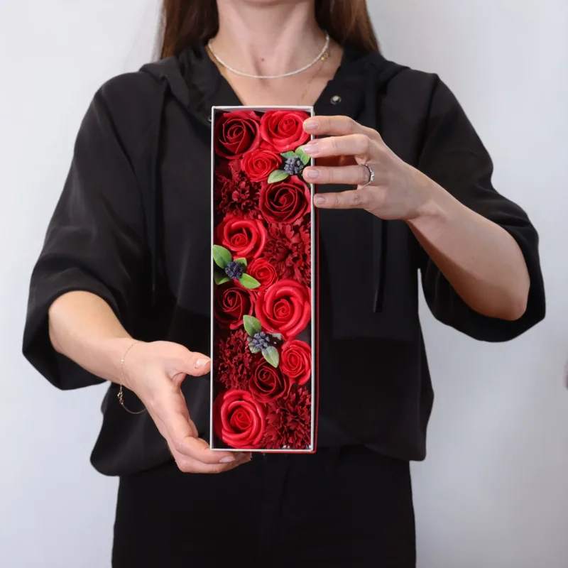 Long Scatola Classic Red Roses — foto 1