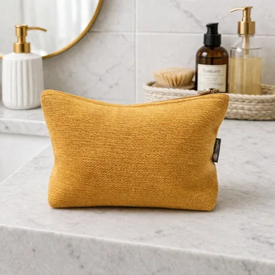 Nomad Sari Indian Jacquard Toiletry Bag Marigold Loom — foto 1
