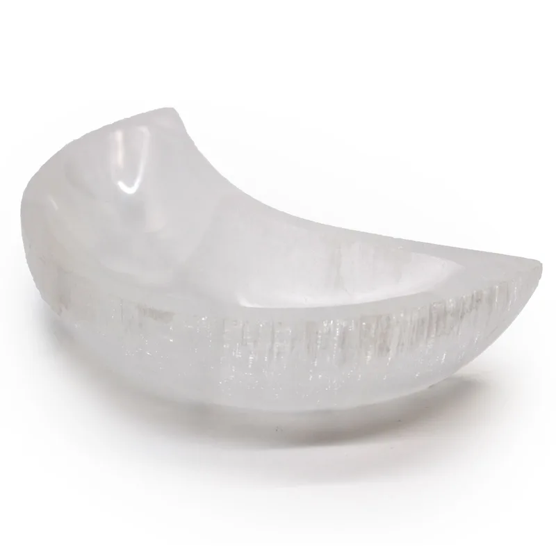 Selenite Moon Bowl 15cm — foto 4