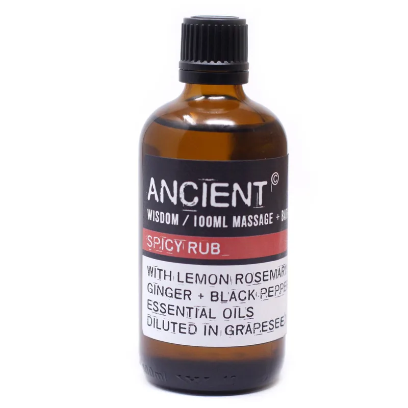 Spicy Rub Massage Olio - 100ml — foto 1