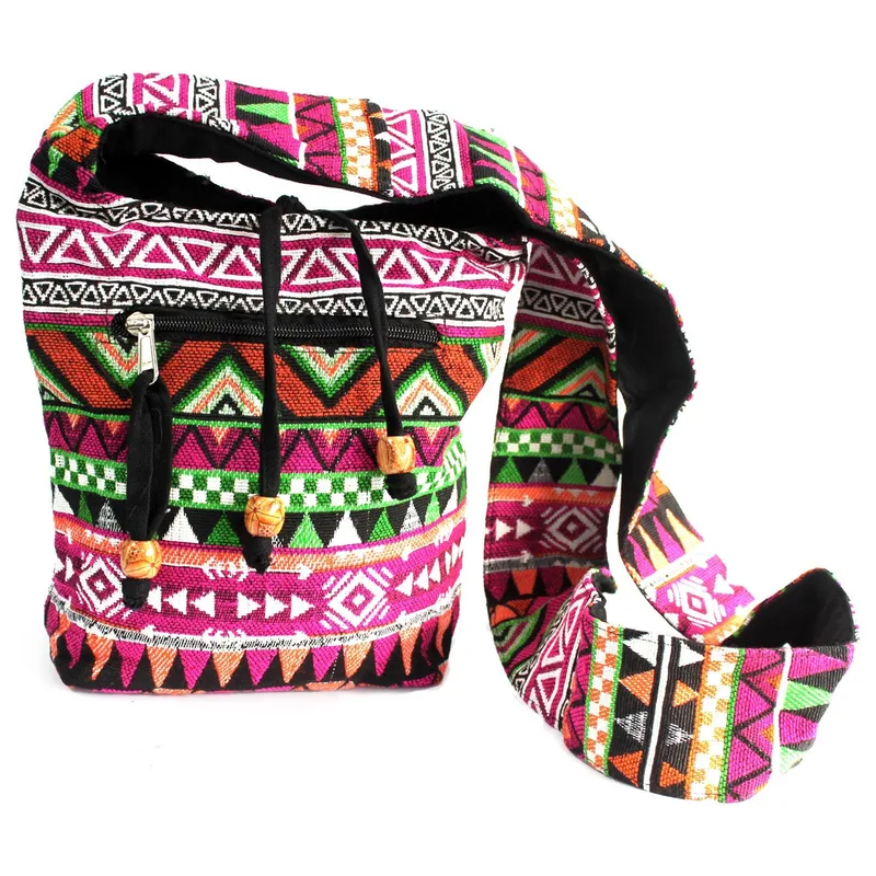 Jacquard Bag Pink Sling Bag — foto 1
