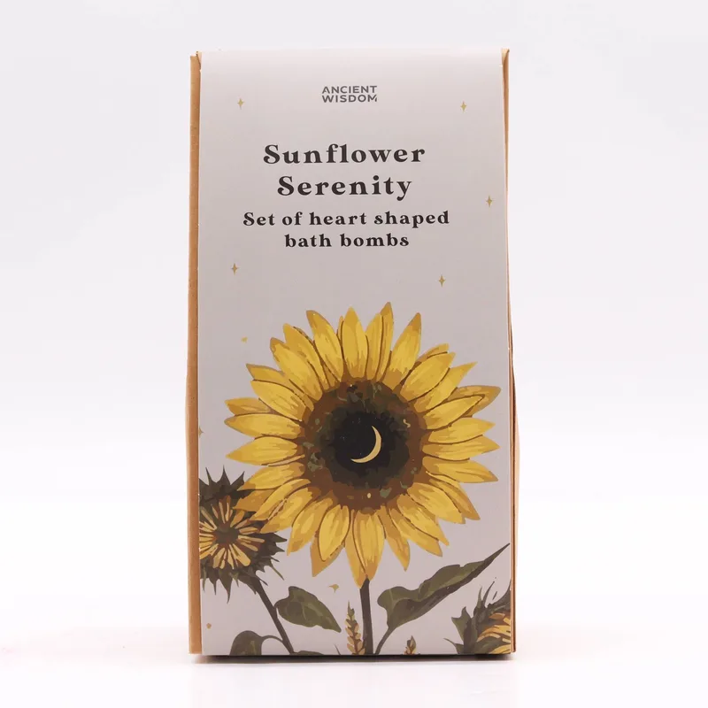 Sunflower Serenity Bagno Heart Gift Set — foto 3