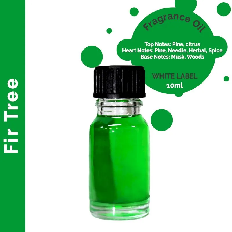 Fir Albero Profumo Olio 10ml Bianco Label — foto 5