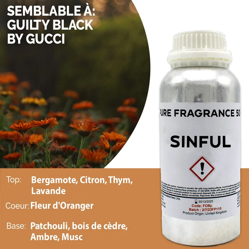 Sinful Puro Profumo Olio 500ml — foto 3