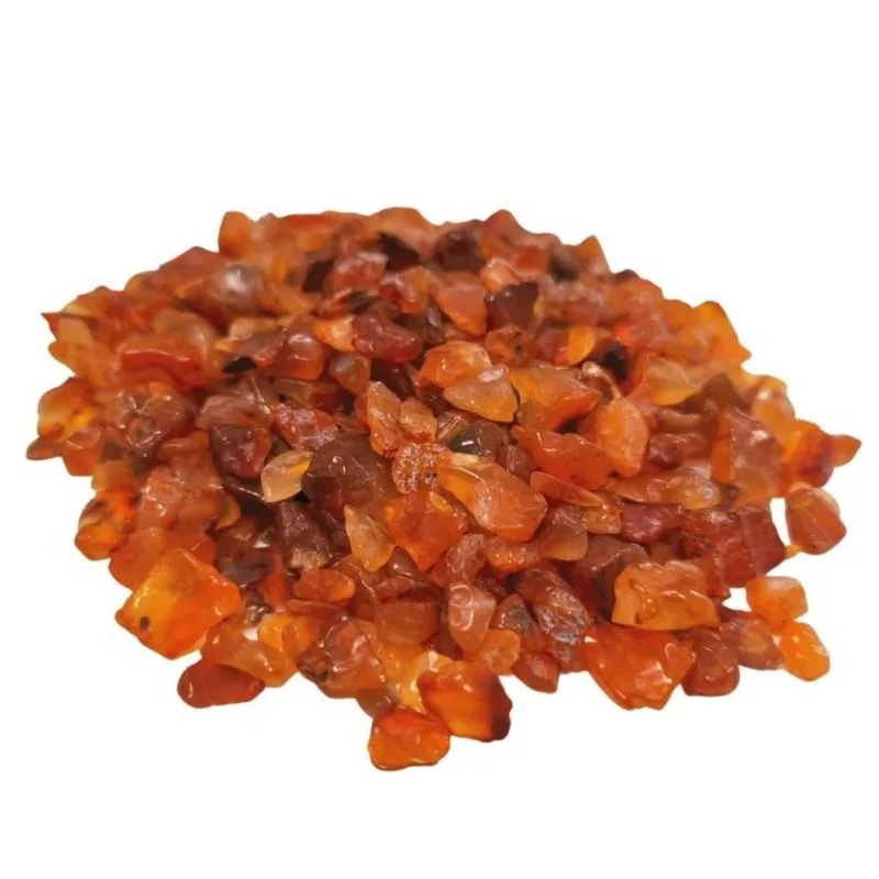 Carnelian Gemstone Chips Bulk 1KG — foto 3