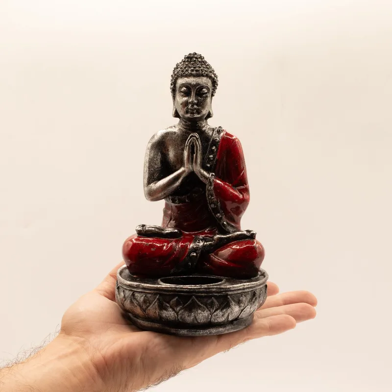 Buddha Candela Porta - Red - Medium — foto 5