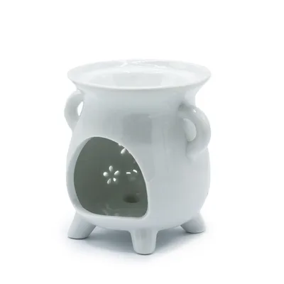 Caildren Olio Bruciatore - Owl - Bianco