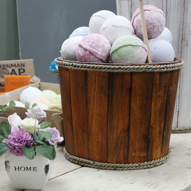 Small Nautical Display Tub Brown 21x29cm — foto 3