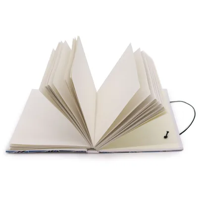 Small Notebook with strap Waves in the same sea