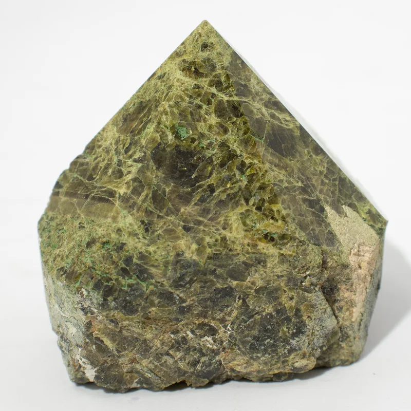 Gemstone Top Polished Points Epidote A grade — foto 3