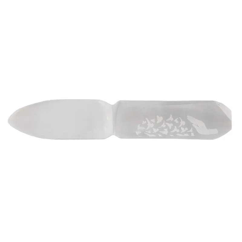 Selenite Ritual Knife Releasing Bonds — foto 4