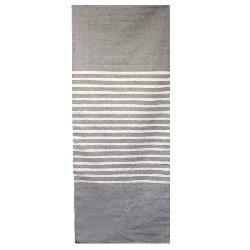 Tappeto in Cotone Indiano 70x170cm Grigio — foto 6