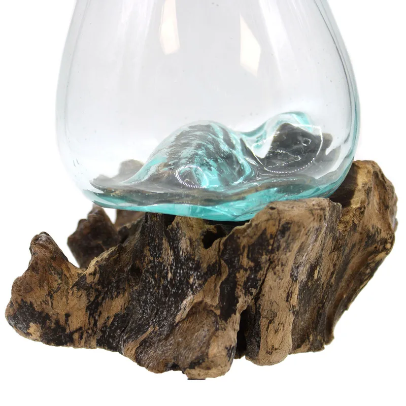 Molten Glass on Legno with Stand Medium Bowl — foto 3
