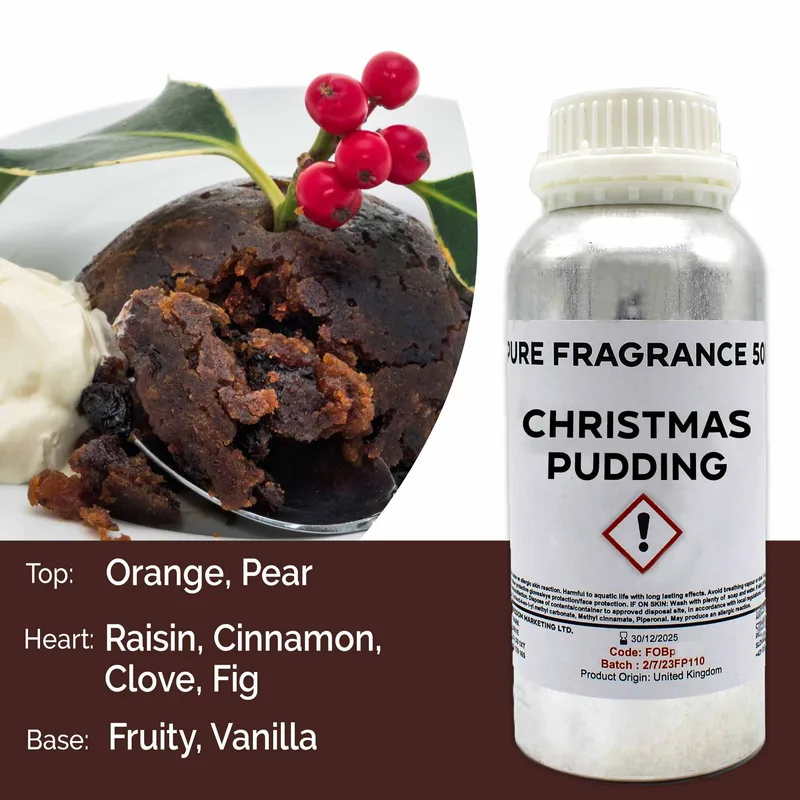 Christmas Pudding Puro Profumo Olio 500ml