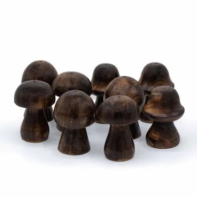 Set di 3 Mini Funghi per Incenso (8cm / 7cm / 6,5cm) — foto 4