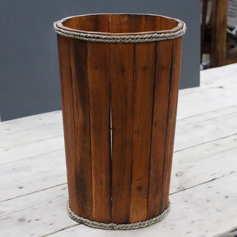 Lrg Nautical Display Tub Brown 45x32cm — foto 4
